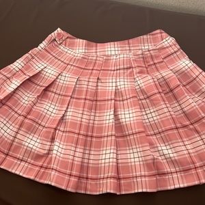NWOT Pink Pleated Tennis Skirt